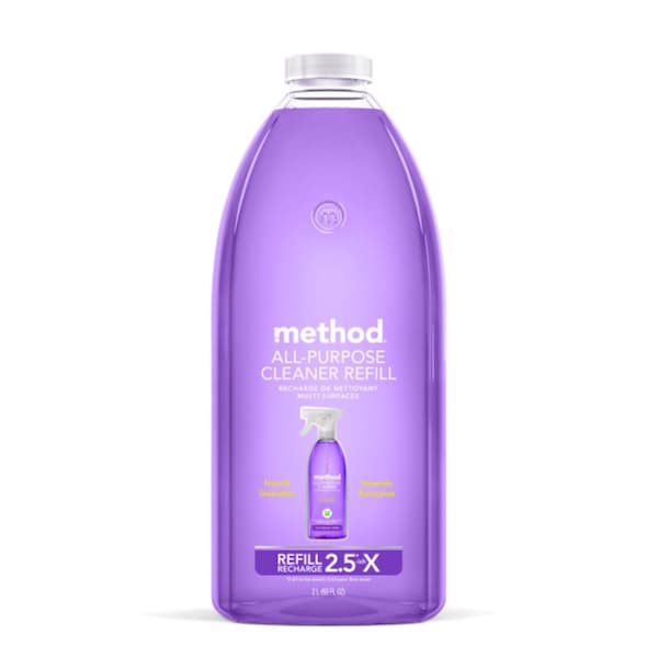 Method Method Lavender Scent All Purpose Cleaner Refill Liquid 68 oz 19306 - main